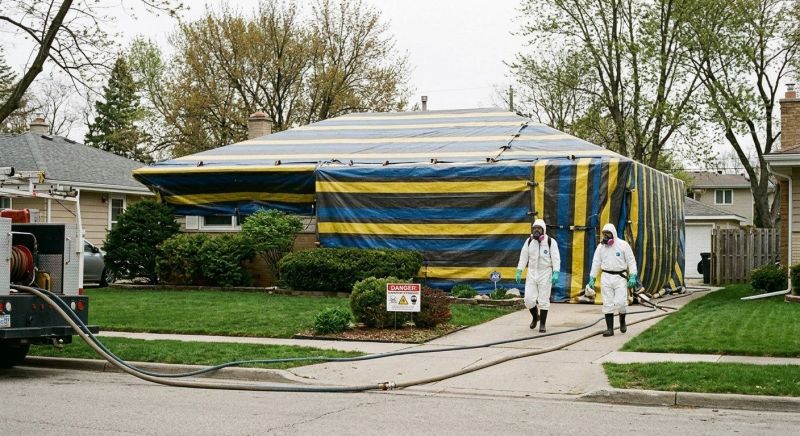 Tent Fumigation in Katy, TX